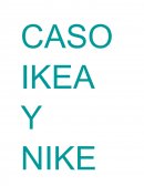 CASO IKEA Y NIKE
