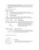 Matemáticas IIIPuntos y rectas notables en un triángulo
