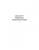 Informe de Avance 1 - Diagnóstico Empresarial