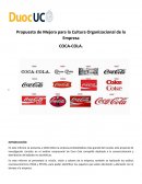 Propuesta de Mejora para la Cultura Organizacional de la Empresa Coca cola