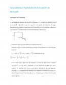 Caso práctico I: Aplicación de la ecuación de Bernoulli