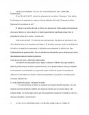 Y la indicación indirecta de la naturaleza de los compromisos