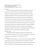 Strategy Formulation: First