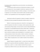 Administración moderna de la organización