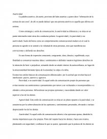 Asertividad. Página 1