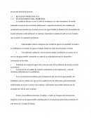 PLAN DE INVESTIGACION EN LA INDUSTRIA
