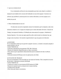 Administración De Redes Informáticas. Página 1