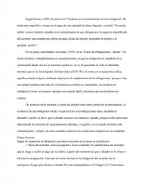 Clases de mora. Página 1