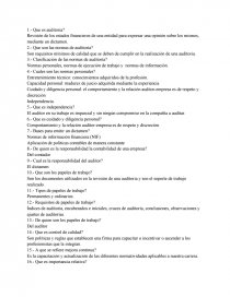 Auditoría Preguntas Resueltas. Página 1