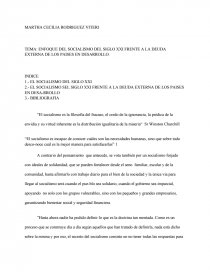 SOCIALISMO SIGLO XXI. Página 1