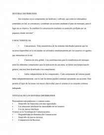 SISTEMAS DISTRIBUIDOS. Página 1