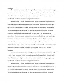 El Océano. Página 1