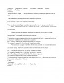 Secuencia De Español