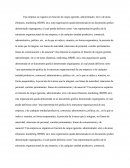 Una empresa se organiza en función de cargos