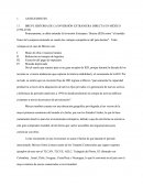 Efectos Y Consecuencias De La Inseguridad En México Para La Inversión Extranjera