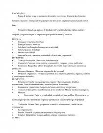 La Empresa. Página 1
