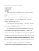 Consideraciones Teóricas De Grupo