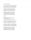 Canto A Mi Madre
