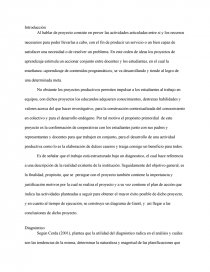 Proyectos Educativos. Página 1