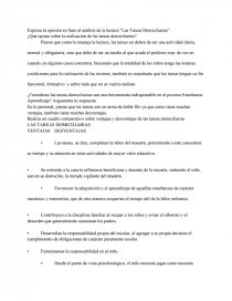 TAREAS DOMICILIARIAS. Página 1