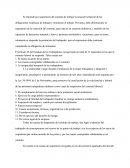 SUSPENSION DEL CONTRATO LABORAL