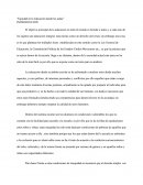 Equidad En La Educación