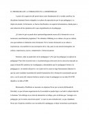 Teoria Pedagogíca, EL PROBLEMA DE LA FORMACIÓN EN LA MODERNIDAD