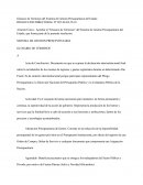 TERMINOS DE GESTION PRESUPUESTARIA