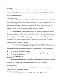 El Comodato. Página 1