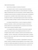 Tipos De Investigación