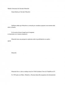 Modelo Estructural De Salvador Minuchin. Página 1