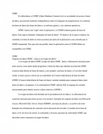 Programacion ODBC. Página 1