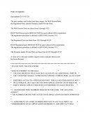 Puertos port numbers