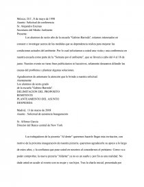 ejemplos de cartas formales trabajos documentales modelos de cartas formales