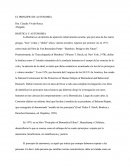 Autonomia De La Voluntad