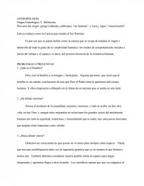 Preguntas De ANTROPOLOGÍA. Página 1