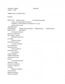 Planeación Didáctica De Español