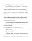 Análisis Y síntesis De Español 2009