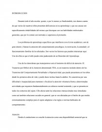 Hiperactividad. Página 1