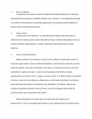 Lo que es de plástico