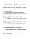 Organizacion Internacional Del Trabajo