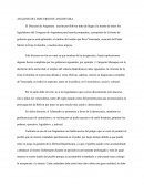 Analisis del discurso de angostura