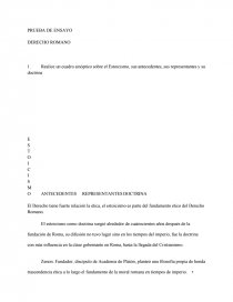 DERECHO ROMANO. Página 1