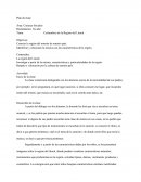 Plan De Clase De Musica