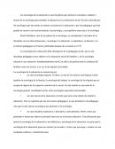 Proyecto sociología de la educación