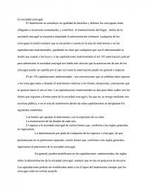 La Sociedad Conyugal. Página 1