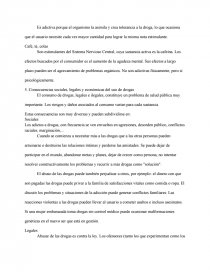 Las Drogas. Página 20