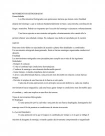 MOVIMIENTOS RETROGRADOS. Página 1