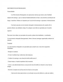 MOVIMIENTOS RETROGRADOS. Página 1