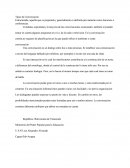 Tipos de Conversación